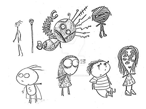 Tim Burton's Kids by JIMENOPOLIX on DeviantArt