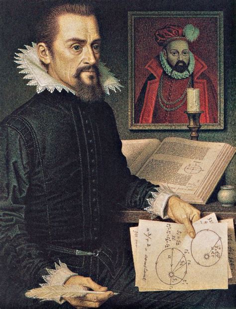 Johannes Kepler German Mathematician and Astronomer Rolled Canvas Art - Science Source (24 x 36 ...