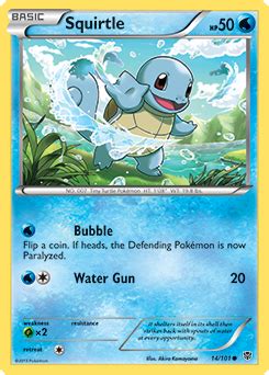 Squirtle Pokemon Card