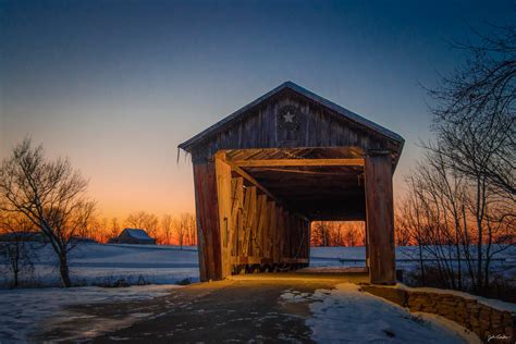 Lynchburg Covered Bridge - 1870 Lynchburg, Ohio | The Lynchb… | Flickr