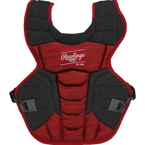 Rawlings VELO 2.0 Intermediate NOCSAE Baseball Catcher's Chest ...