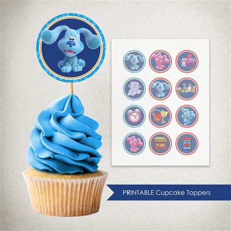 Nick Jr Blue's Clues Paw Print Logo Blues Clues And You! Edible Cake ...