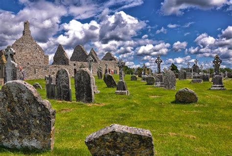 The Monastery at Clonmacnoise