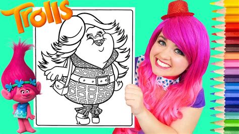 Trolls Bridget Coloring Pages - Coloring and Drawing