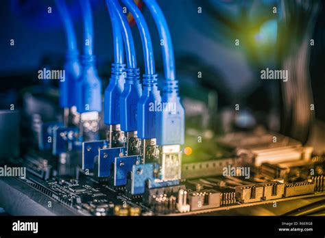 Details of mining rig Stock Photo - Alamy