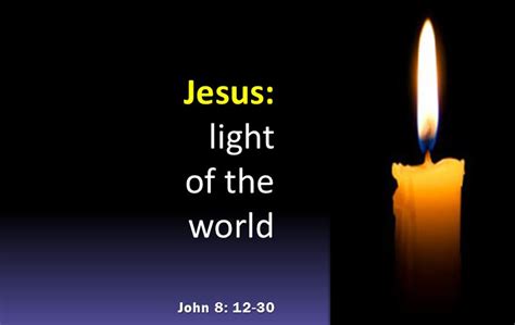 Mark Goudy: Sunday's Sermon: Jesus - Light of the World