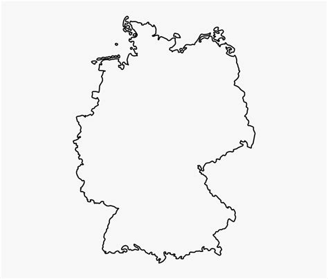 Printable Blank Map Of Germany Outline Transparent Png Map | Images and Photos finder