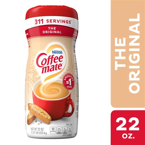 Nestle Coffee mate Original Powdered Coffee Creamer 22 oz. - Walmart ...