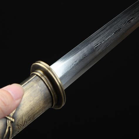 Chinese Dagger | Double Edged Short Sword, Handmade Chinese Dagger ...