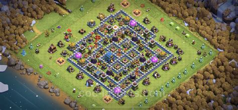 Best Anti 3 Stars Base TH12 with Link, Hybrid 2023 - Town Hall Level 12 ...