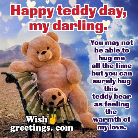 Happy Teddy Day Wishes - Wish Greetings