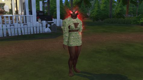 My sim had his first werewolf transformation, and needless to say I was surprised by his ...