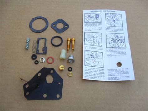 Carburetor Rebuild Kit for Briggs and Stratton 3 HP to 3.5 HP, 494622 repair overhaul