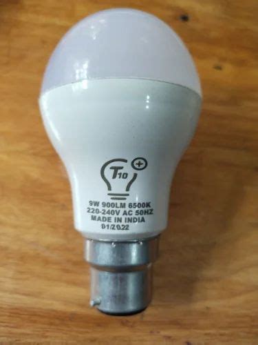 T10+ Aluminum 9 W Led Light Bulb, Cool daylight at Rs 65/piece in ...