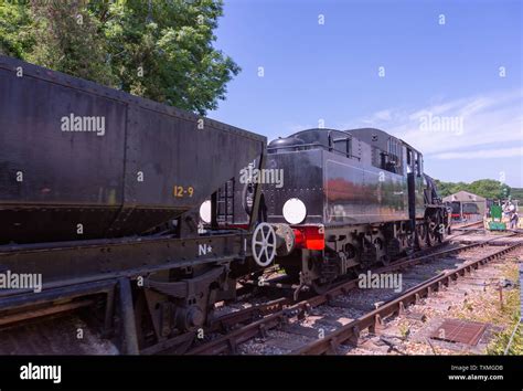 Isle of Wight Steam Railway Stock Photo - Alamy