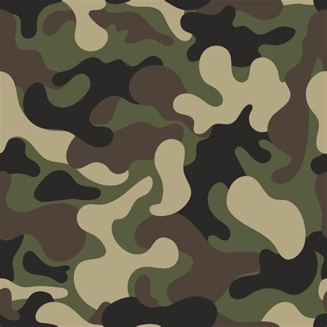 Camouflage background. Abstract camouflage. Colorful camouflage pattern background. Vector ill ...