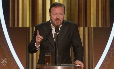 Ricky Gervais Fires Back at Golden Globes Critics