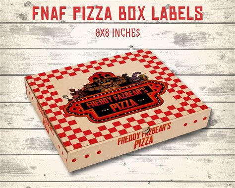 Fnaf Pizza Box Printable - Printable Kids Entertainment