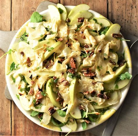 Roasted Celeriac Apple Salad - Everyday Healthy Recipes