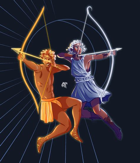 ArtStation - Artemis and Apollo