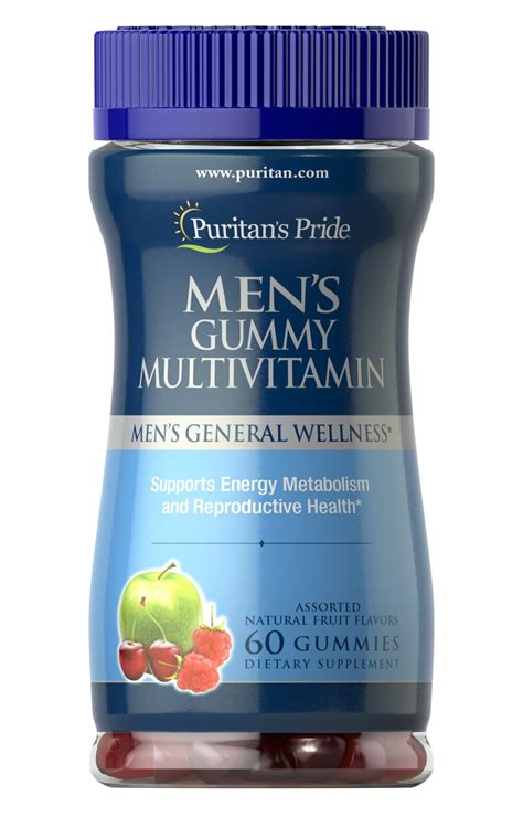 Men's Gummy Multivitamin, 60 Gummies (56766) | Puritan's Pride