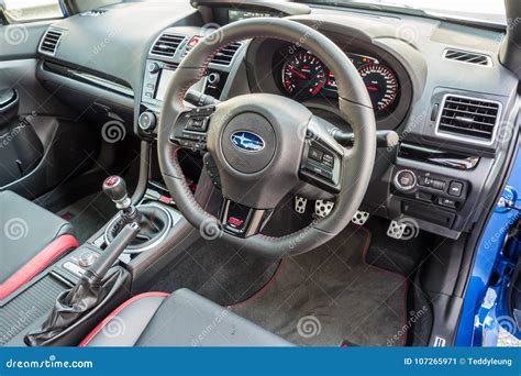 Subaru WRX STI 2017 Interior Editorial Photo - Image of small, subaru ...