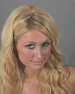 PARIS HILTON MUGSHOT GLOSSY POSTER PICTURE PHOTO BANNER PRINT arrest ...