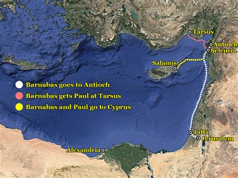 Barnabas and Paul in Antioch… then on to Cyprus – Ring of Christ