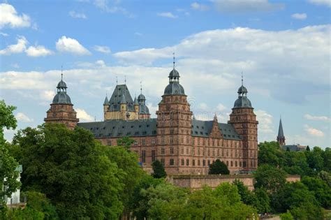 Johannisburg Castle, Aschaffenburg Stock Photo - Image of history, sandstone: 36321404