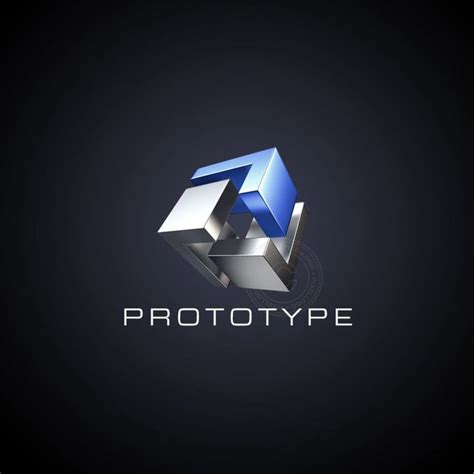 Prototype Engineering Logo | 3d logo design, Logo design services, Logo ...