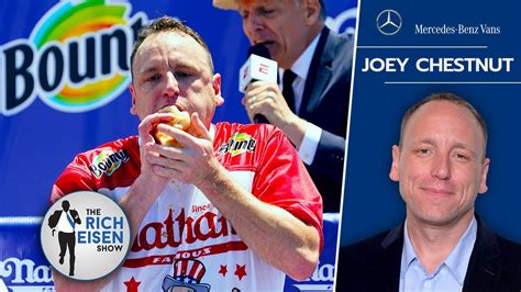 Joey Chestnut Reveals the ONE Food He Won’t Consume in a Speed Eating Contest | The Rich Eisen ...