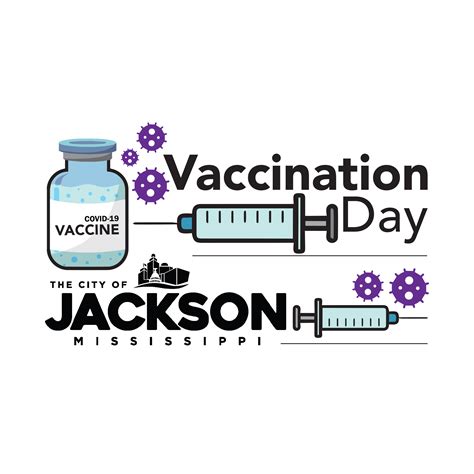 Vaccination Day logo - Jackson, MS