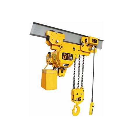 Low headroom electric chain hoist with motor trolley 500kg-10tons | Overhead Crane,JIB Crane ...