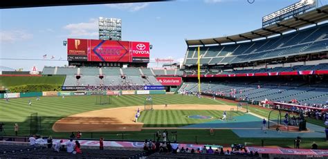 Anaheim Angels Stadium Seating View | Two Birds Home