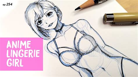 How to draw Sexy Anime Girl | Manga Style | sketching | anime character | ep-254 - YouTube