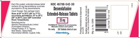 DailyMed - DESVENLAFAXINE- desvenlafaxine succinate tablet, extended ...