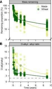 Microbial keystone taxa drive succession of plant residue chemistry