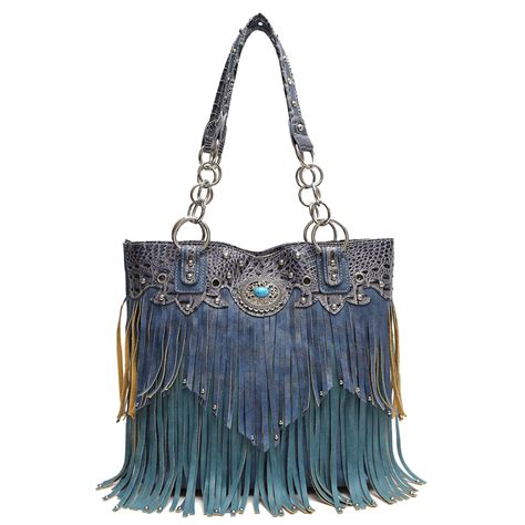 TTS15226F TURQUOISE - Western Style Handbags - Fashion World