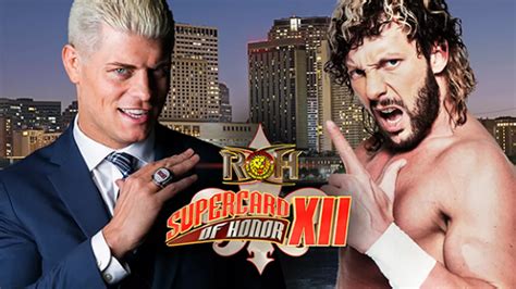 Kenny Omega to face Cody Rhodes when Ring of Honor goes head-to-head ...