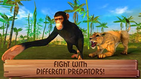 Chimpanzee Monkey Simulator 3D Gameplay Video Android/iOS - YouTube