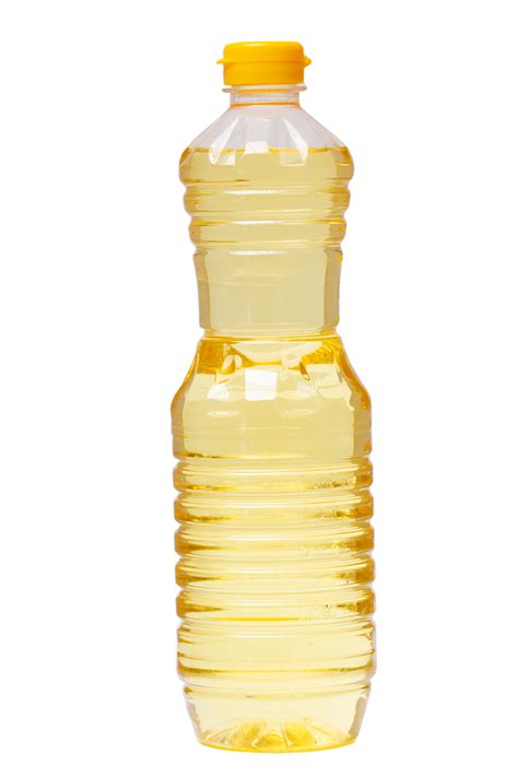 Bottle of vegetable oil on transparent background 21515645 PNG