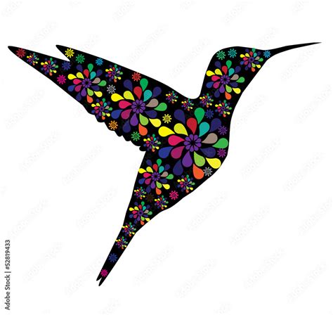 vector hummingbird Stock Vector | Adobe Stock