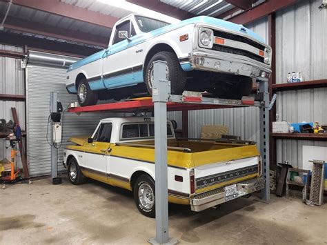 Car Storage Lifts Uk - 4 Post Lift / Four Post Vehicle Car Ramp / Hoist Parking ... : Designed ...