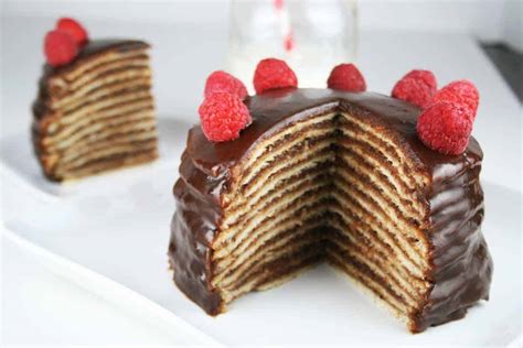 Eggo 12-Layer Chocolate Pancake Cake - Mom Loves Baking