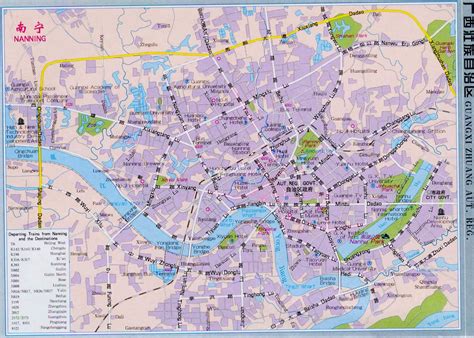 Nanning City Map - Maps of Nanning