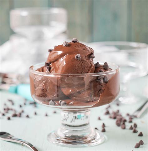 Desserts With Benefits This 4-ingredient No-Churn Chocolate Fudge Ice Cream is ultra creamy ...