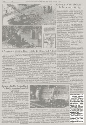 LOUISVILLE TIMES TO END PUBLICATION ON FEB. 14 - The New York Times