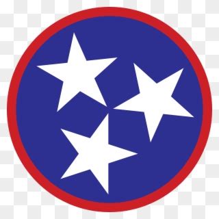 Tri Star Clipart - Tennessee State Flag Png Transparent Png (#5435283) - PinClipart