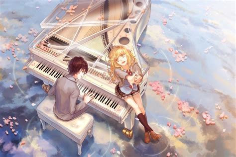 Anime Piano Wallpapers - Wallpaper Cave