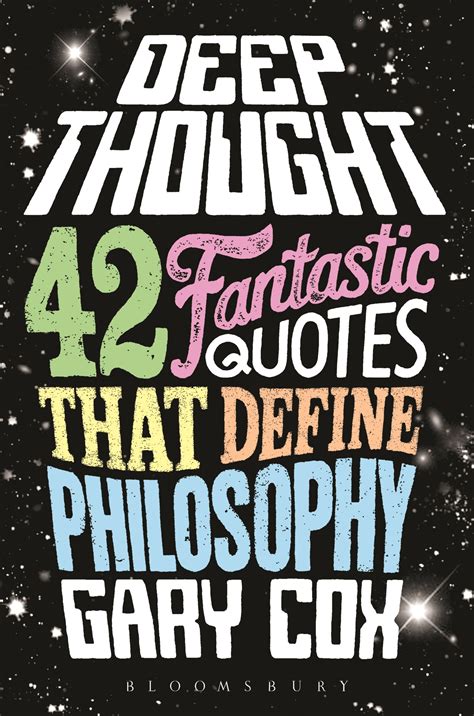 Deep Thought: 42 Fantastic Quotes That Define Philosophy (Hardcover) - Walmart.com - Walmart.com